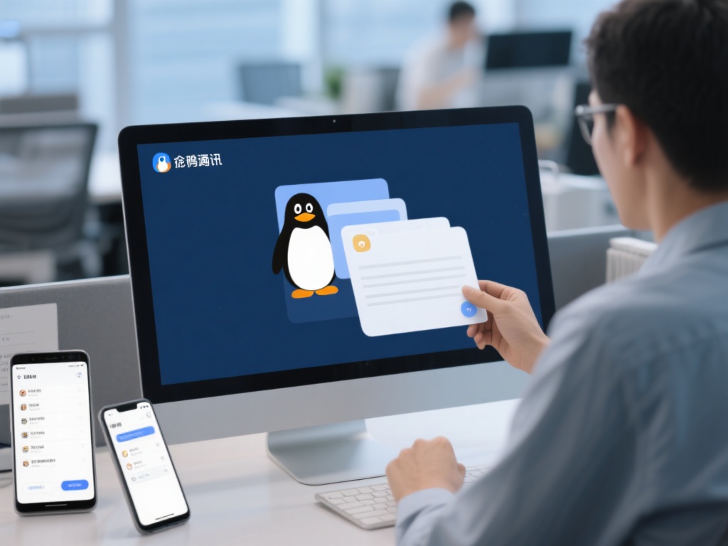 企鹅通app免费下载安装官方版2025最新版 例如,当用户需要在办公环境中快速分享文件